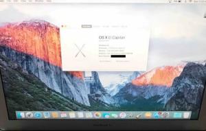 macbook air without date el capitan